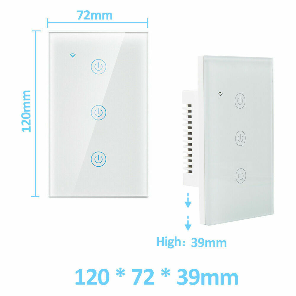 Wi-Fi Smart Touch Wall Switch