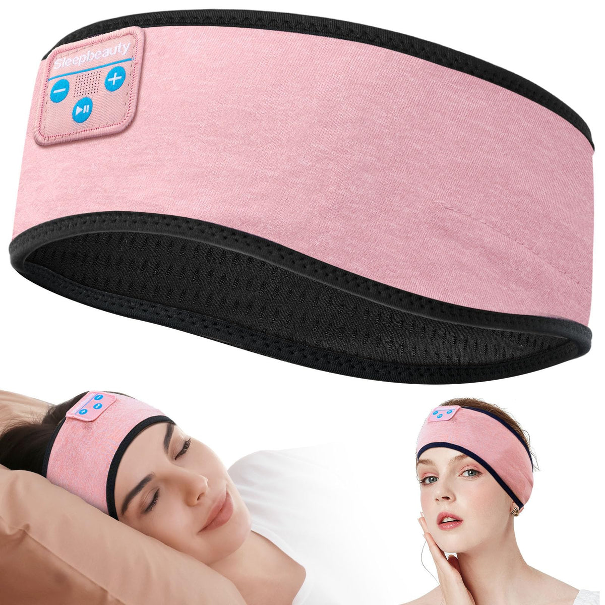 Cove SoundSleep Wireless Headband — Ultra-Thin Bluetooth Decompression Headphones