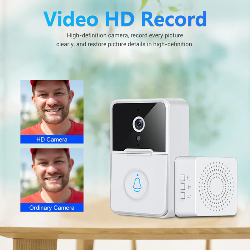 Wireless Smart Wi-Fi Video Doorbell
