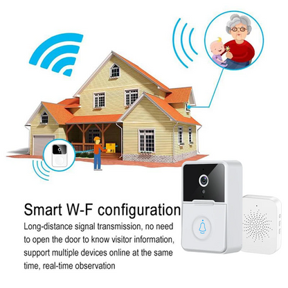 Wireless Smart Wi-Fi Video Doorbell