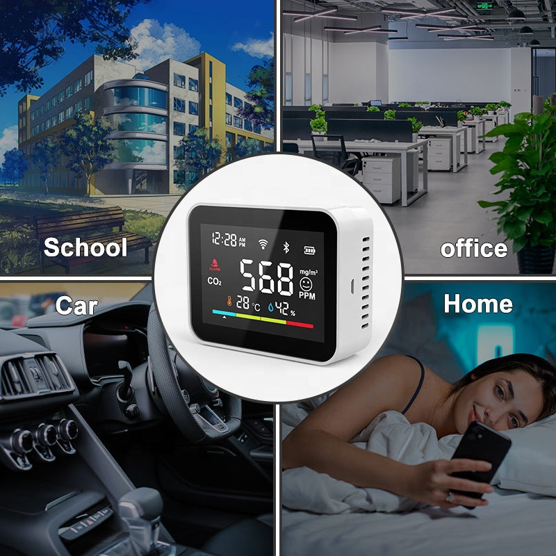 Smart CO2 Air Quality Detector