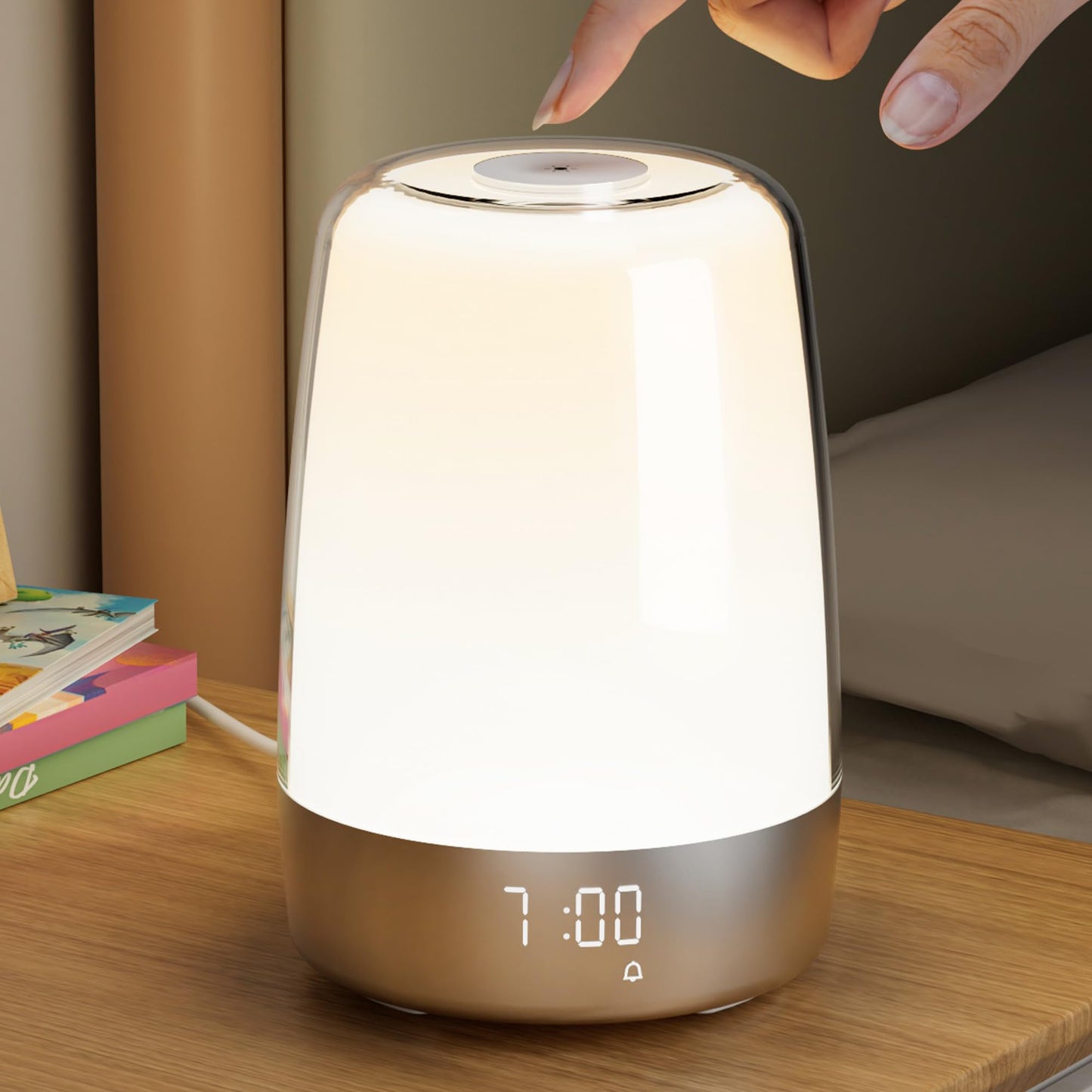 Sunrise Alarm Clock with RGB Night Light