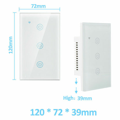 Wi-Fi Smart Touch Wall Switch