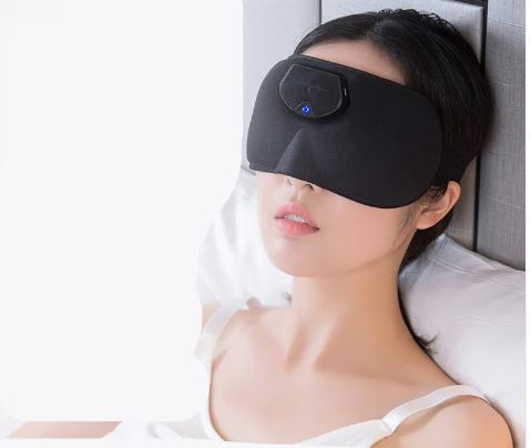 Cove Smart Decompression Sleep Mask — Ergonomic Total-Blackout Eye Shield