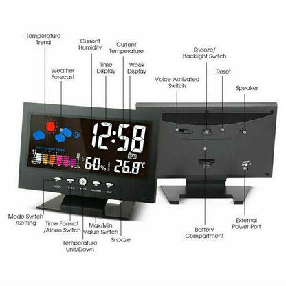 Multifunction Digital Alarm Clock