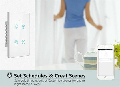 Wi-Fi Smart Touch Wall Switch