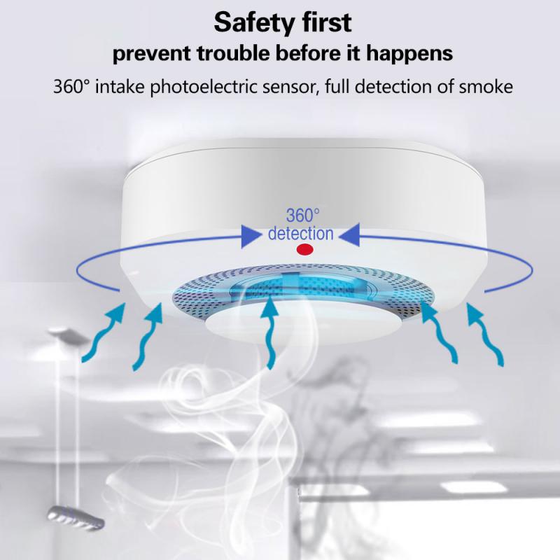 Smart Wi-Fi Smoke Alarm with Mobile Notifications