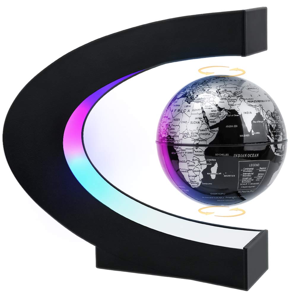 Magnetic Levitating Globe with LED Lights