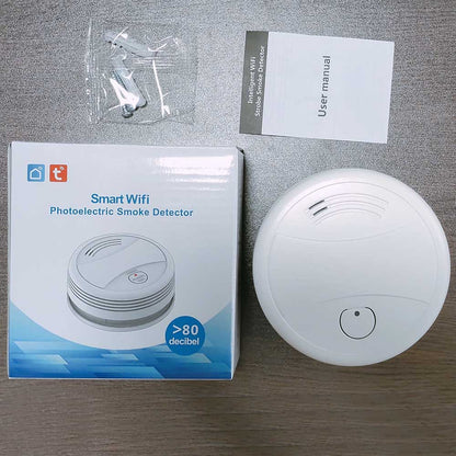 Smart Wi-Fi Smoke Detector Alarm