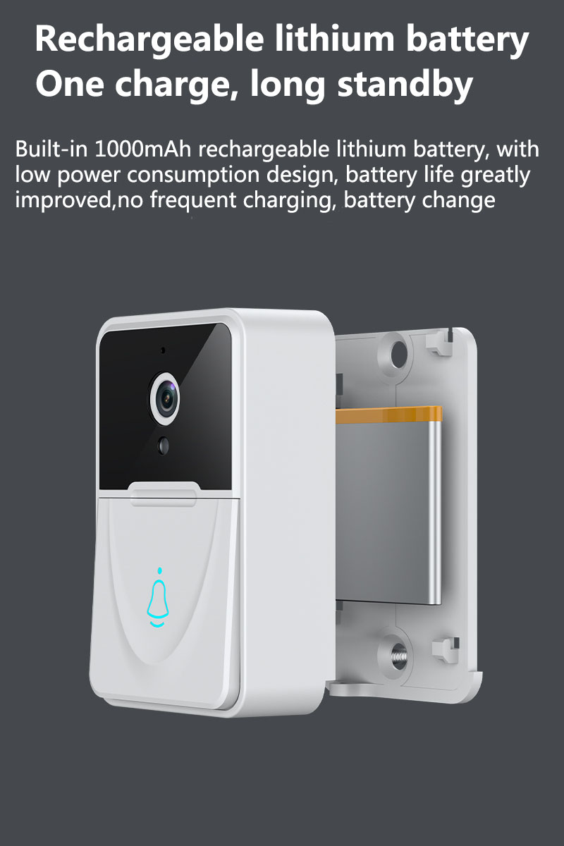 Wireless Smart Wi-Fi Video Doorbell