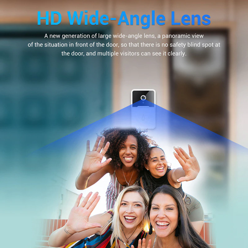 Wireless Smart Wi-Fi Video Doorbell