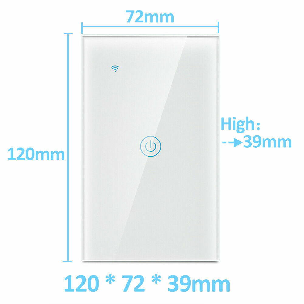 Wi-Fi Smart Touch Wall Switch