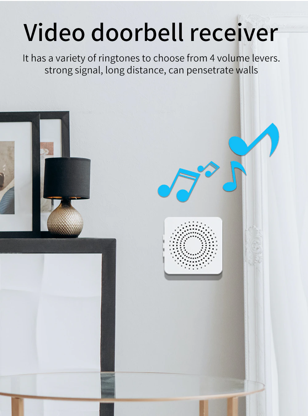 Wireless Smart Wi-Fi Video Doorbell