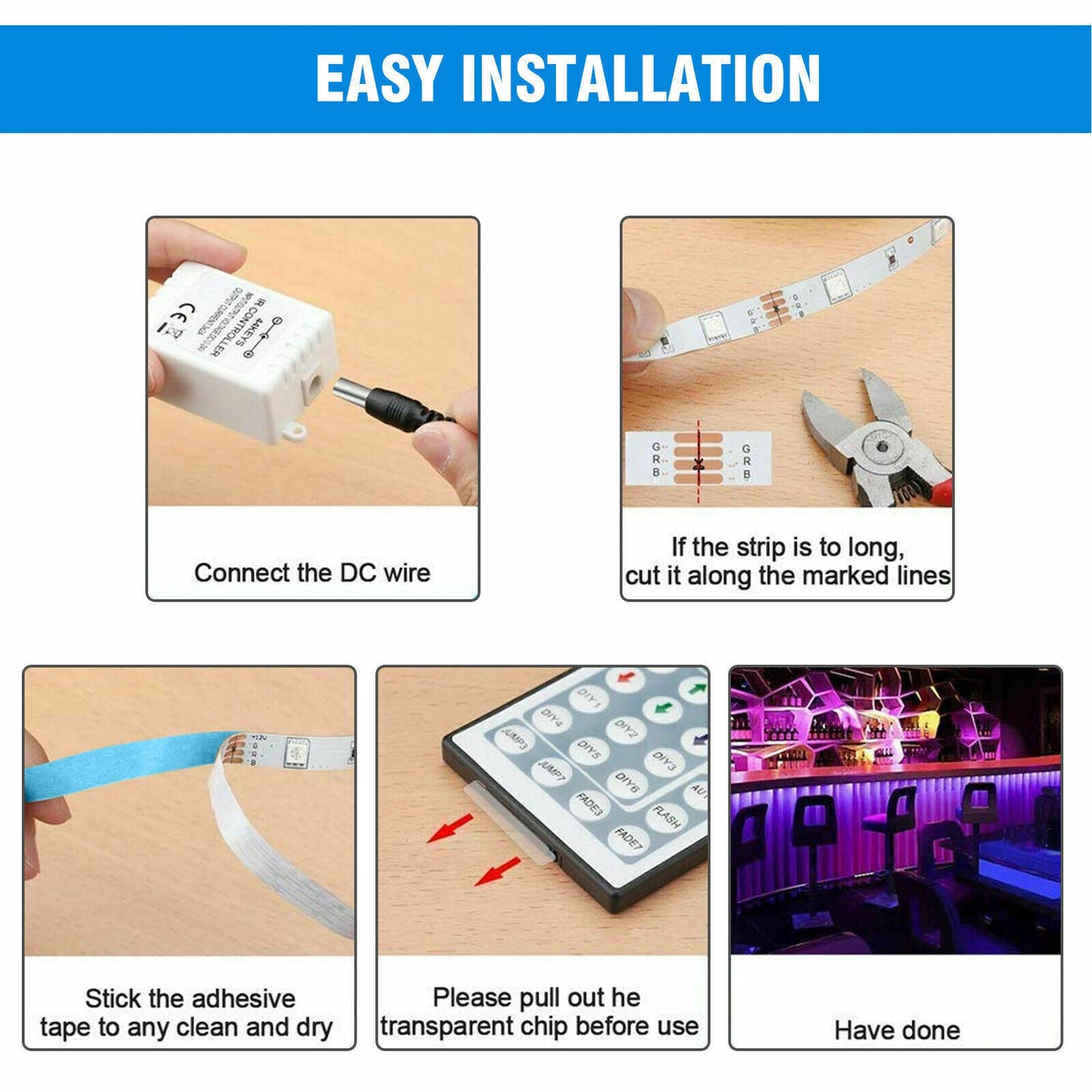 RGB LED Strip Light