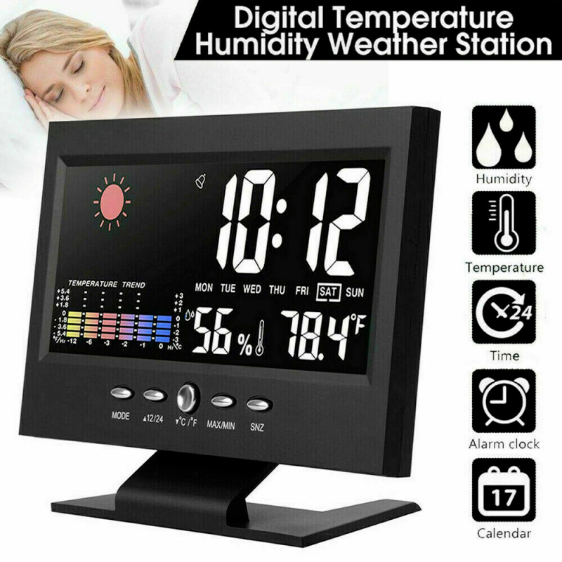 Multifunction Digital Alarm Clock