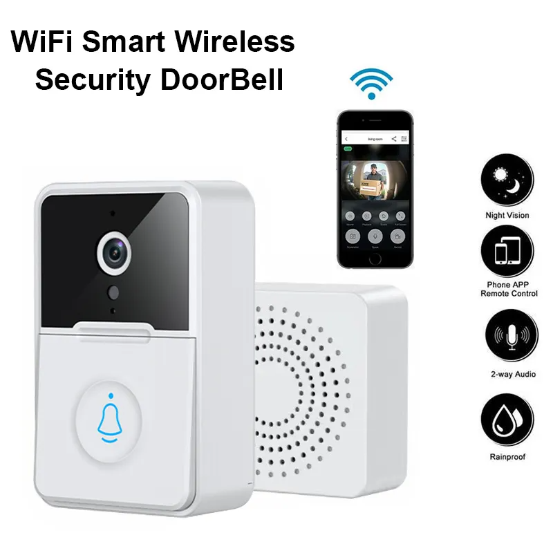 Wireless Smart Wi-Fi Video Doorbell