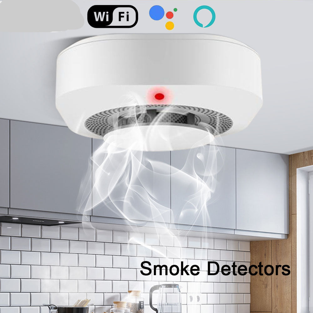 Smart Wi-Fi Smoke Alarm with Mobile Notifications