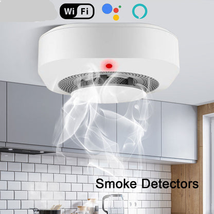 Smart Wi-Fi Smoke Alarm with Mobile Notifications